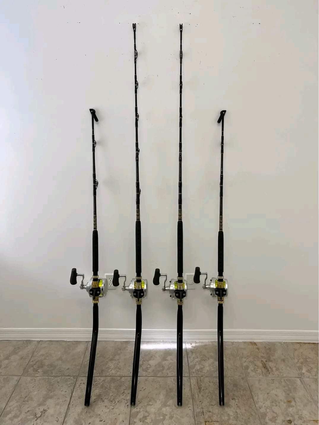 Shimano Talica 50II 2 speed reels with rods. - Image 6